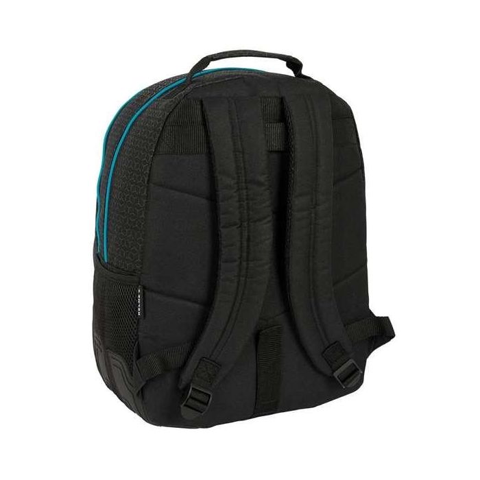 Safta Mochila Doble con Cantoneras Adaptable a Carro Kelme Iron 420x320x150 mm 1