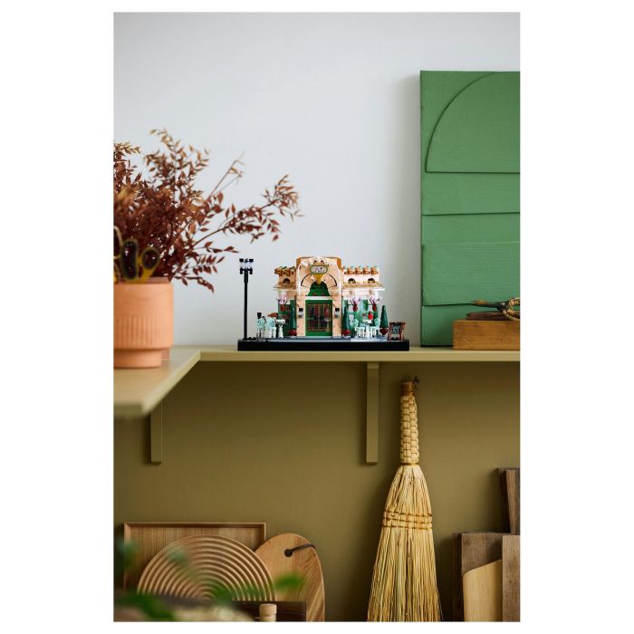 LEGO 10362 Cafetería Francesa: Decoración de Estantería Parisina Set para Adultos
