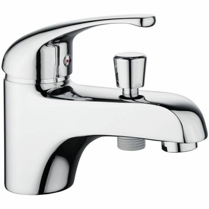 Edouard Rousseau ROU3047404062347 Mezclador de ducha de baño cromado de un orificio FIRA Edouard Rousseau ROU3047404062347 Mezclador de ducha de baño cromado de un orificio FIRA