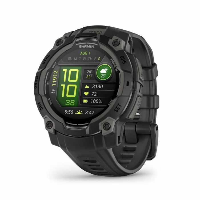 Garmin Instinct 3 Smartwatch AMOLED 1.2" Pantalla Táctil GPS Multibanda SatIQ 45 mm Resistente Monitor de Salud y Linterna Negro 21 Garmin Instinct 3 Smartwatch AMOLED 1.2" Pantalla Táctil GPS Multibanda SatIQ 45 mm Resistente Monitor de Salud y Linterna Negro 21