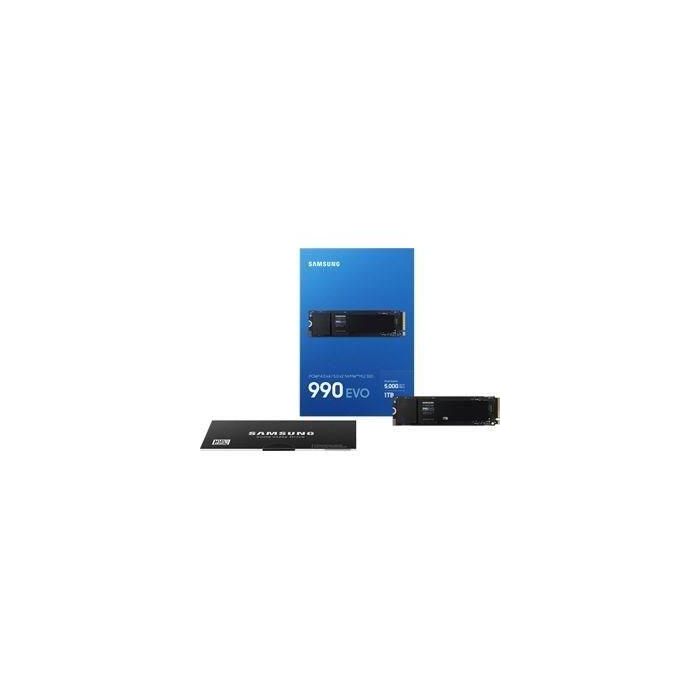 Samsung MZ-V9E1T0BW SSD NVMe M.2 990 EVO 1TB PCIe 4.0/5.0 hasta 5000 MB/s para Gaming, PC, Profesional - Eficiencia Energética Optimizada 3 Samsung MZ-V9E1T0BW SSD NVMe M.2 990 EVO 1TB PCIe 4.0/5.0 hasta 5000 MB/s para Gaming, PC, Profesional - Eficiencia Energética Optimizada 3