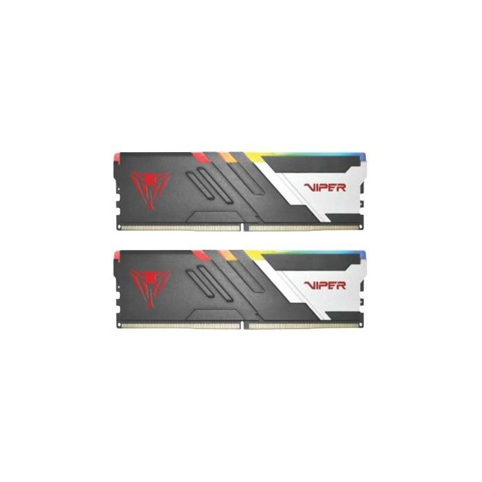 Patriot PVVR564G600C30K Viper Venom RGB 64GB (2x32GB) DDR5 6000MHz CL30 DIMM Dual-Kit Intel XMP AMD EXPO