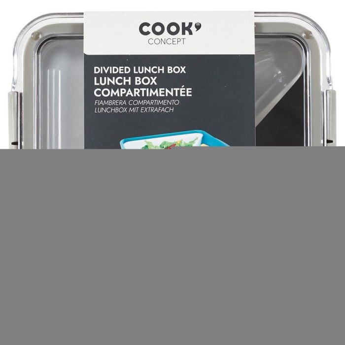 Cook Concept Fiambrera Take Away con Plato y Válvula 1.4 L 1