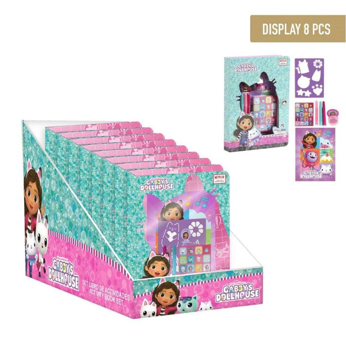 Cerdá Cuaderno Set Gabby's Dollhouse Multicolores 14.5 x 20 x 3 cm para +3 Años 6 Cerdá Cuaderno Set Gabby's Dollhouse Multicolores 14.5 x 20 x 3 cm para +3 Años 6