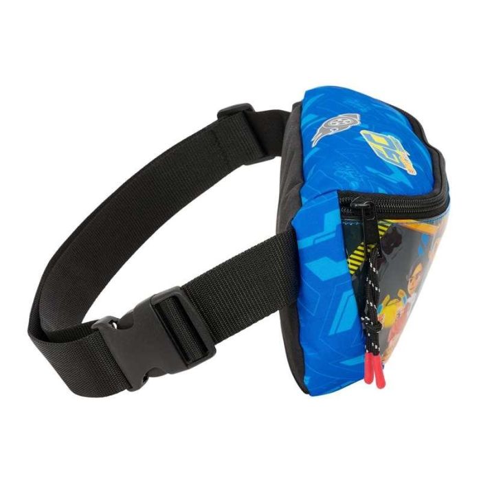 Riñonera Hot Wheels Let's race Azul Negro 23 x 14 x 9 cm 2