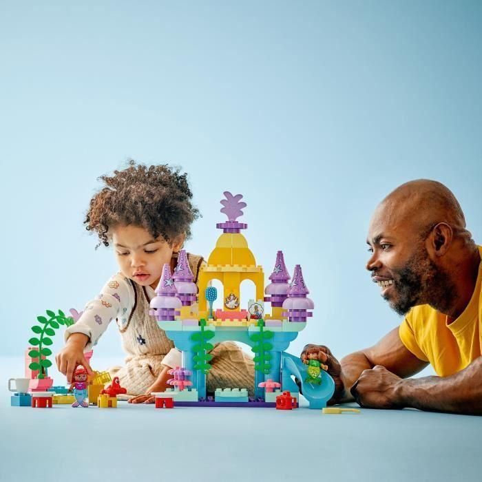 LEGO DUPLO | Disney 10435 El Palacio Mágico Subacuático de Ariel - Muñeca La Sirenita 4