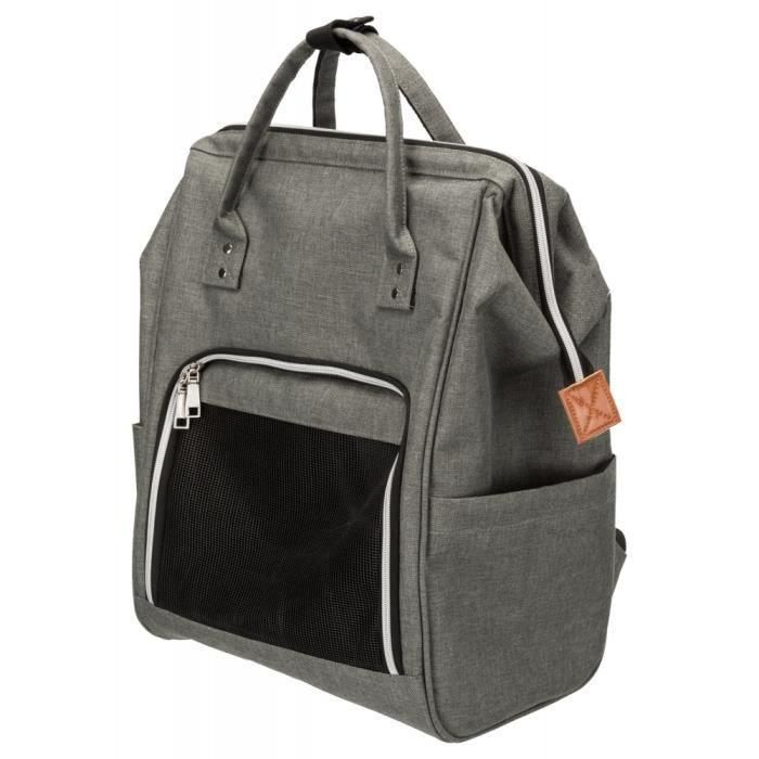 Bolsa de lona para mascotas - TRIXIE - 28840 - Gris - 32x42x22 cm - Para perros pequeños 2 Bolsa de lona para mascotas - TRIXIE - 28840 - Gris - 32x42x22 cm - Para perros pequeños 2