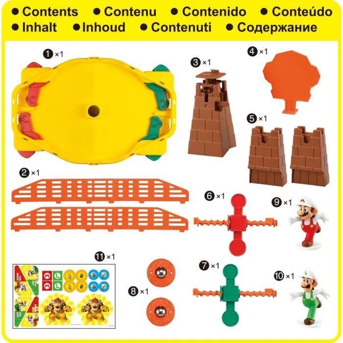 Epoch Estadio Fire Mario - Juego de Batalla con Bolas de Fuego para Derrotar a Bowser 1