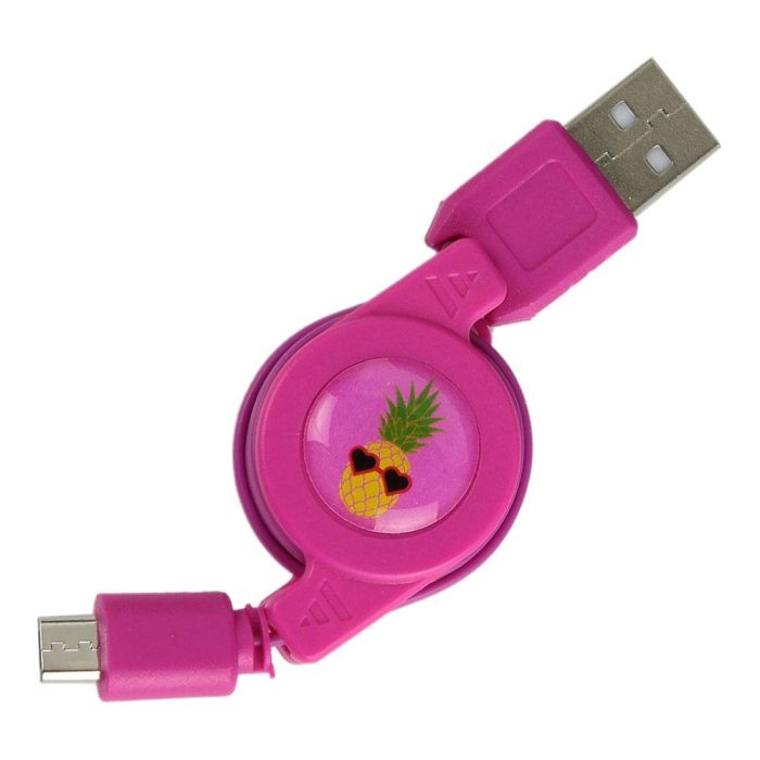 Cable Retráctil Usb Creatrice de Genie 4