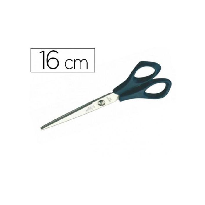 Faibo Tijeras de Oficina de Acero Inoxidable con Empuñadura Ergonómica, 16 cm