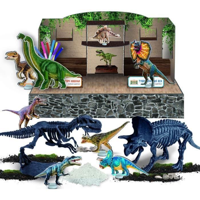 Génius Science - juego científico - la ciencia de la paleontología - LISCIANI 1