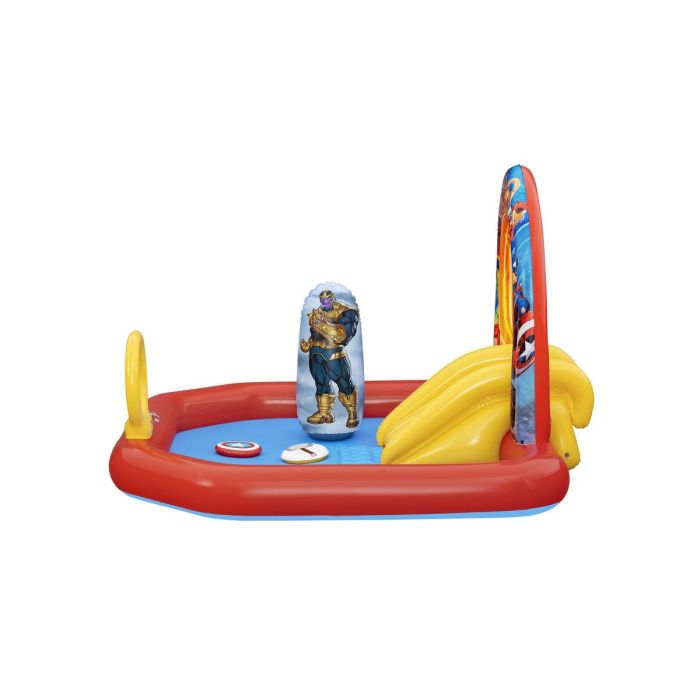 Piscina Infantil Bestway The Avengers Multicolor +2 Años PVC Plástico 8 Piscina Infantil Bestway The Avengers Multicolor +2 Años PVC Plástico 8