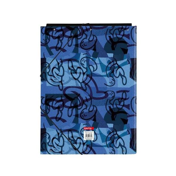 Carpeta de anillas El Niño Roller Azul Negro A4 26 x 33.5 x 2.5 cm 1 Carpeta de anillas El Niño Roller Azul Negro A4 26 x 33.5 x 2.5 cm 1