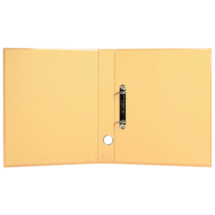 Liderpapel Carpeta 2 Anillas 25 mm A4 Forrado Color System Melocoton con Ollao y Tarjetero 4