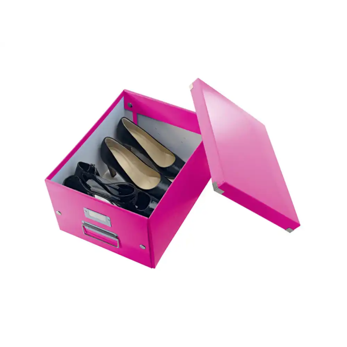 Leitz Caja de almacenamiento Click&Store mediana, fucsia, 281x200x369 mm 6