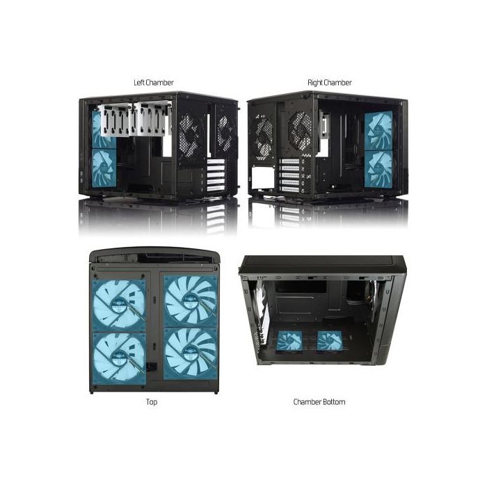 Fractal Design NODE 804 Cubo Negro 22 Fractal Design NODE 804 Cubo Negro 22