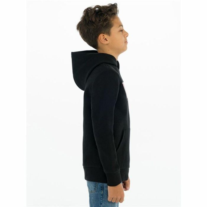 Sudadera con Capucha Niño S KNIT TOP Levi's 8E8778-023 Negro Sudadera con Capucha Niño S KNIT TOP Levi's 8E8778-023 Negro