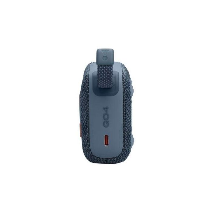 JBL JBLGO4BLU Altavoz Go 4 Bluetooth Portátil IP67 Resistente Agua Polvo 7h Batería Graves Potentes Sonido Pro 4.2W Azul 3 JBL JBLGO4BLU Altavoz Go 4 Bluetooth Portátil IP67 Resistente Agua Polvo 7h Batería Graves Potentes Sonido Pro 4.2W Azul 3