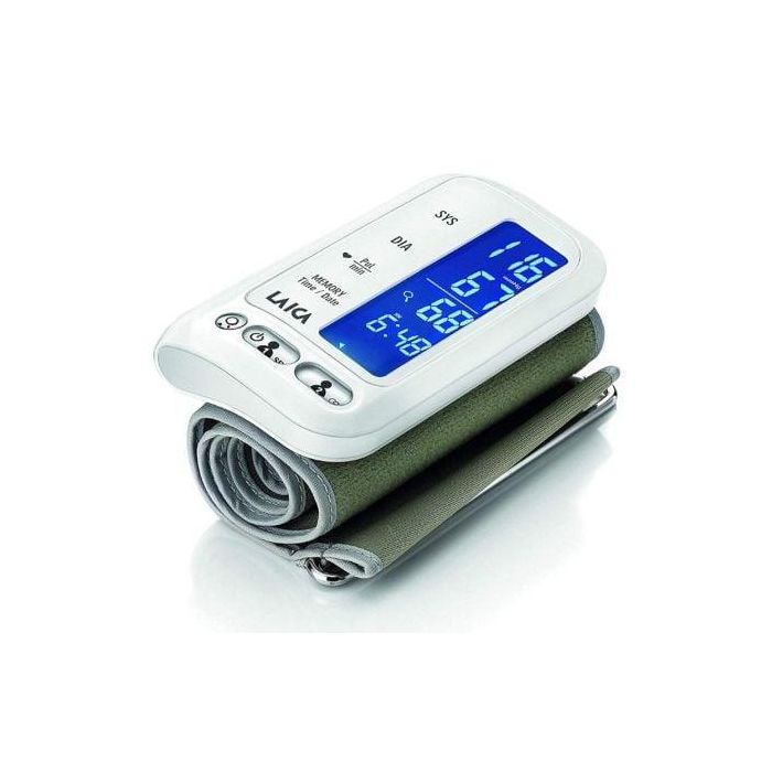 TENSIOMETRO DE BRAZO LAICA BM7000 BLANCO - BLUETOOTH - ALMACENA 120 MEDICIONES - MIDE PRESIÓN ARTERIAL/FRECUENCIA CARDIACA - 1000 MAH 0 TENSIOMETRO DE BRAZO LAICA BM7000 BLANCO - BLUETOOTH - ALMACENA 120 MEDICIONES - MIDE PRESIÓN ARTERIAL/FRECUENCIA CARDIACA - 1000 MAH 0