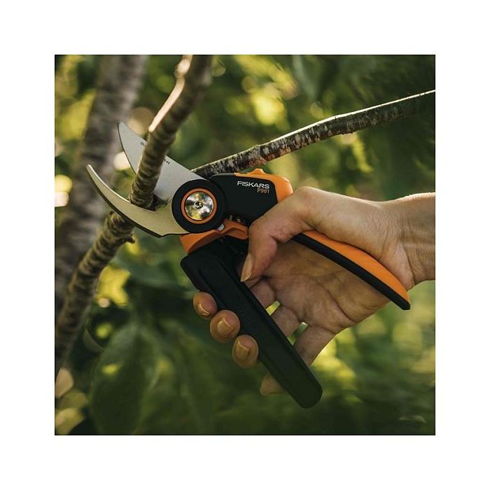 Fiskars X-series L P961 Tijeras de podar de Bypass, corte para evitar, acero inoxidable, longitud 222 mm, capacidad de corte 2.6 cm, 222 g 1 Fiskars X-series L P961 Tijeras de podar de Bypass, corte para evitar, acero inoxidable, longitud 222 mm, capacidad de corte 2.6 cm, 222 g 1