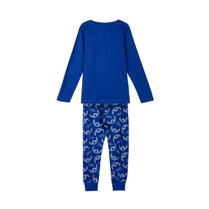 Pijama largo single jersey stitch talla 14 años 1