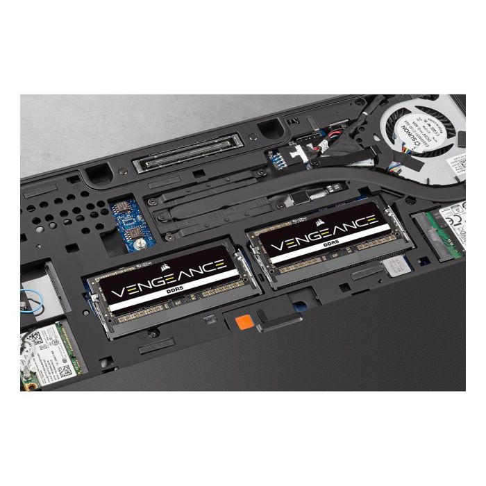 Corsair 64GB DDR5 4800MHz CL40 Vengeance Kit (2x32GB) SO-DIMM para Portátil 5 Corsair 64GB DDR5 4800MHz CL40 Vengeance Kit (2x32GB) SO-DIMM para Portátil 5