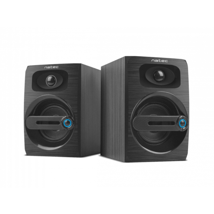 NATEC COUGAR Altavoz Estéreo 2.0 Canales Alámbrico 6W RMS Negro NATEC COUGAR Altavoz Estéreo 2.0 Canales Alámbrico 6W RMS Negro