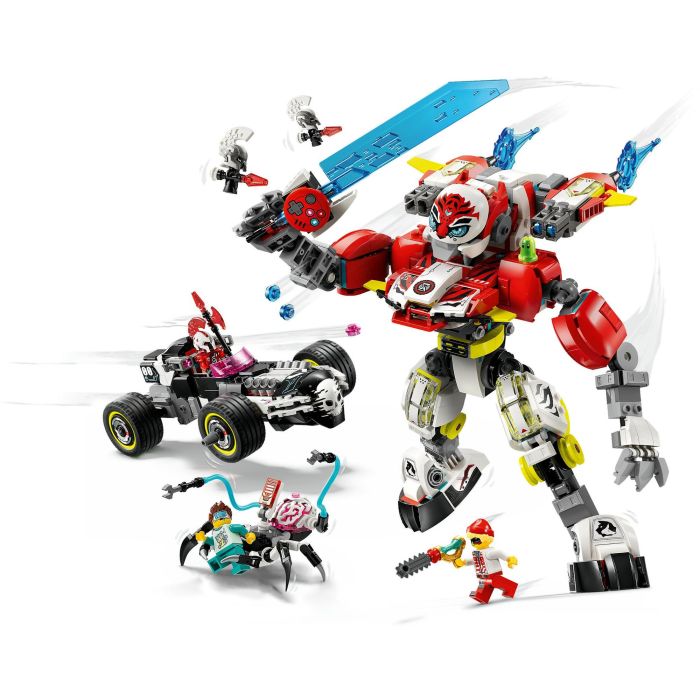 LEGO 71497 DREAMZzz Robot Tigre de Cooper y Corredor de Zero Juguete de Construcción 3 en 1 3