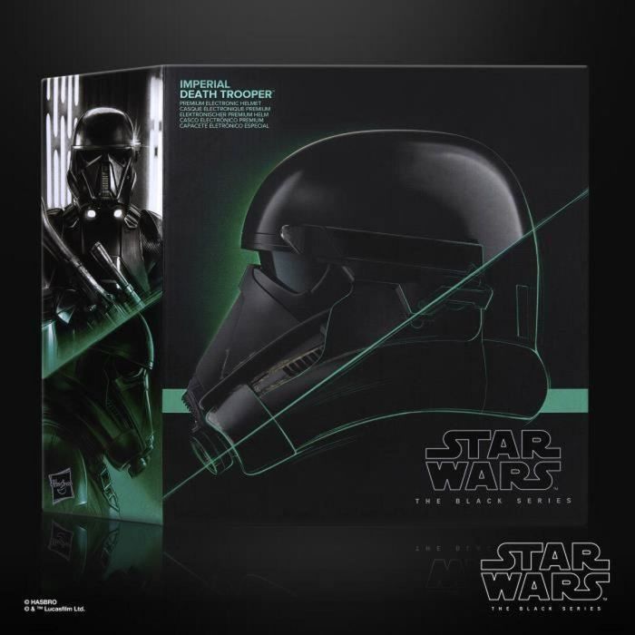 HASBRO Star Wars The Black Series Casco Electrónico Imperial Death Trooper 1