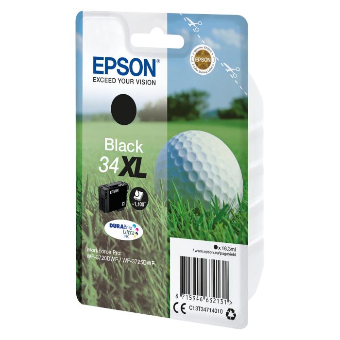 EPSON Singlepack Black 34XL DURABrite Ultra Ink 1