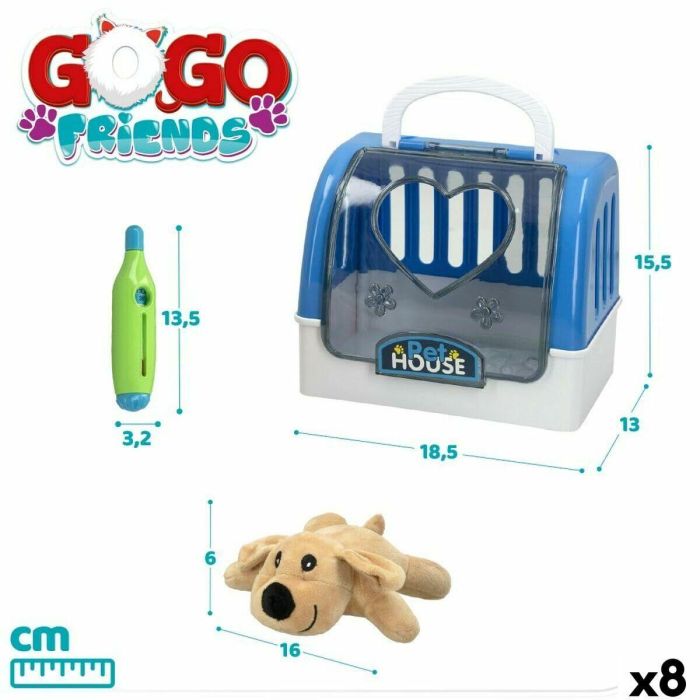 Mascota de Peluche GoGo Friends 8 Unidades