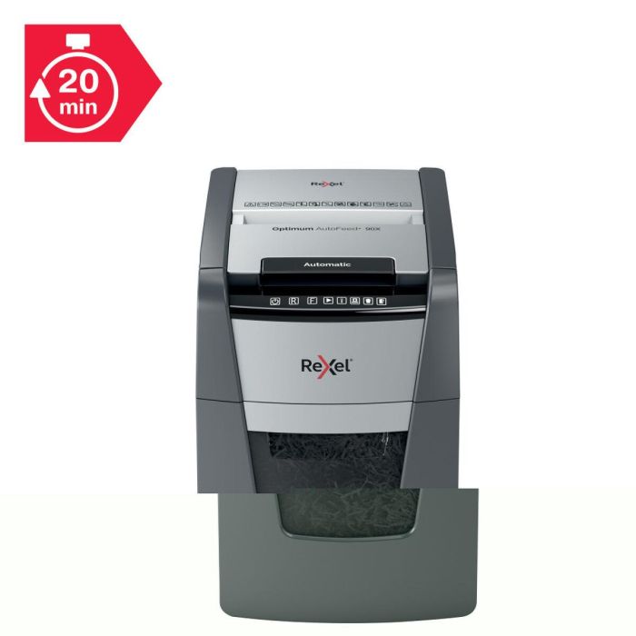 Trituradora de Papel Rexel Optimum AutoFeed 90X 3 Trituradora de Papel Rexel Optimum AutoFeed 90X 3
