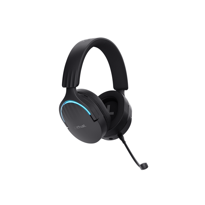 Trust Gaming GXT 491 Fayzo Auriculares Gaming Inalámbricos Dual Micrófono Cancelación Ruido Sonido Envolvente 7.1 Multiplataforma Negros 4 Trust Gaming GXT 491 Fayzo Auriculares Gaming Inalámbricos Dual Micrófono Cancelación Ruido Sonido Envolvente 7.1 Multiplataforma Negros 4