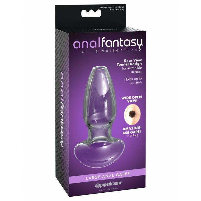 Plug Anal Pipedream Transparente 3