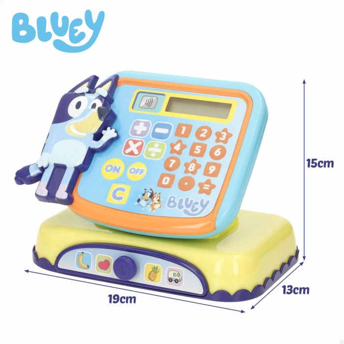 Caja Registradora de Juguete Bluey 19 x 15 x 13 cm (4 Unidades) 3 Caja Registradora de Juguete Bluey 19 x 15 x 13 cm (4 Unidades) 3