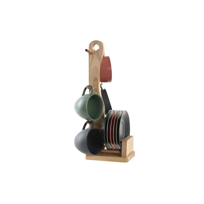 DKD Home Decor Lianfeng 21 Set de 6 Tazas de Café Scandi de Gres 150ml Verde, Rosa, Gris Oscuro Apto Microondas y Lavavajillas 1 DKD Home Decor Lianfeng 21 Set de 6 Tazas de Café Scandi de Gres 150ml Verde, Rosa, Gris Oscuro Apto Microondas y Lavavajillas 1