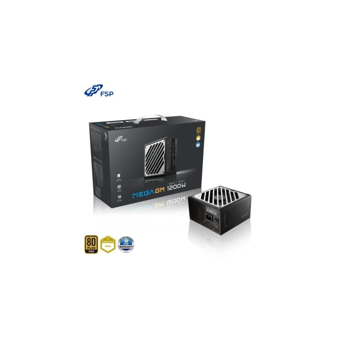 FSP PPA12A1502 Fuente de Alimentación MEGA-1200GM 1200W 80 Plus Gold Full Modular ATX3.1 PCIe 5.1 12V-2X6