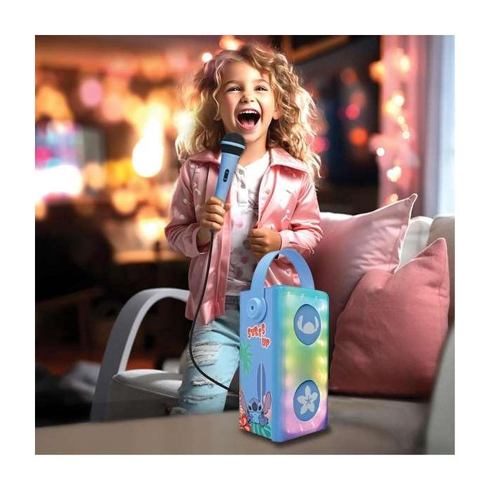 Lexibook Altavoz Infantil Stitch Bluetooth con Micrófono 2