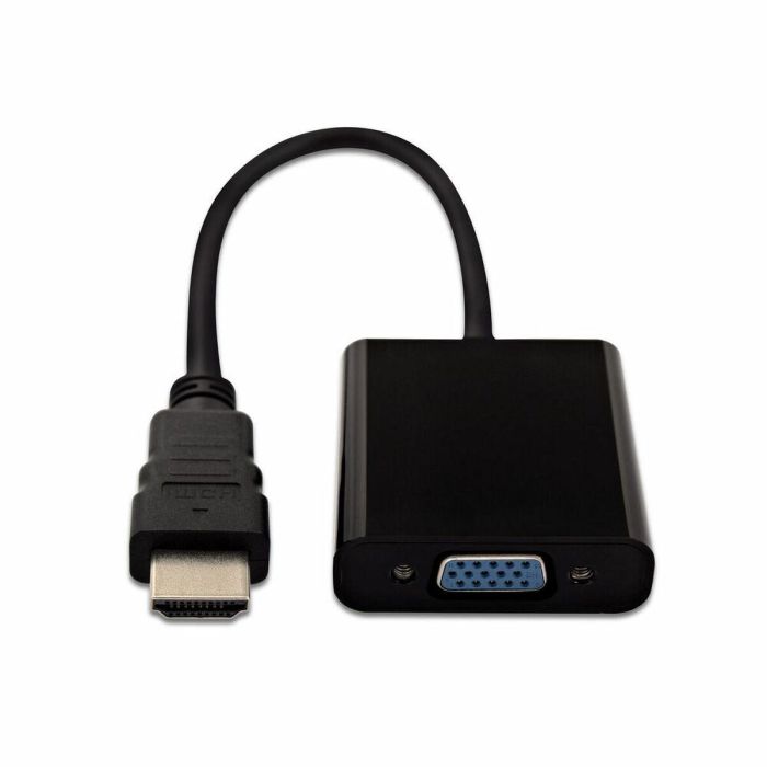 Adaptador HDMI a VGA V7 CBLHDAVBLK-1E Negro Adaptador HDMI a VGA V7 CBLHDAVBLK-1E Negro