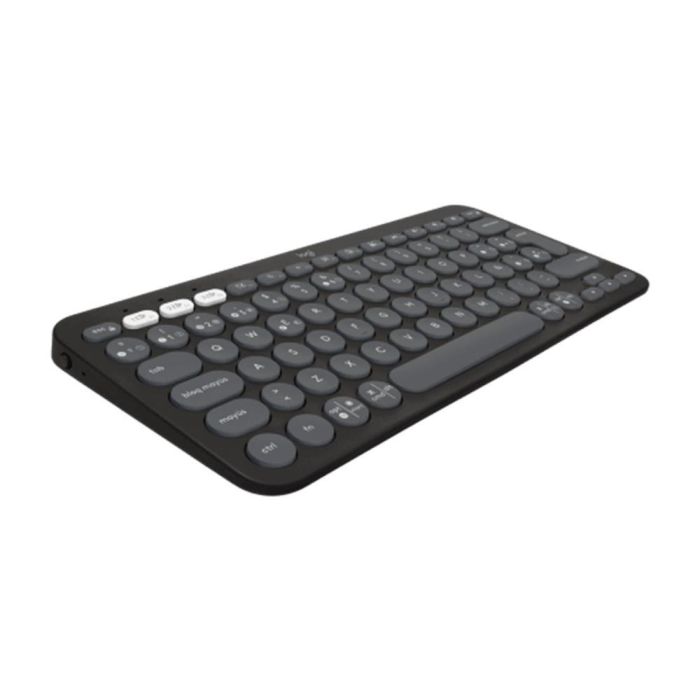 Logitech Pebble 2 Teclado + Mouse Inalámbrico Bluetooth, Diseño Delgado y Liviano, Plástico Reciclado, Clics Silenciosos 2