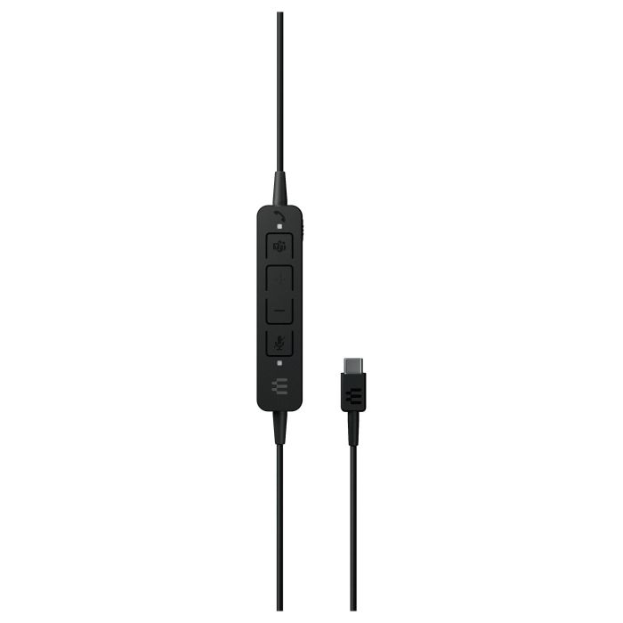 EPOS Auriculares Diadema ADAPT 160T ANC USB-C Cancelación de Ruido Activo para Oficina y Centro de Llamadas