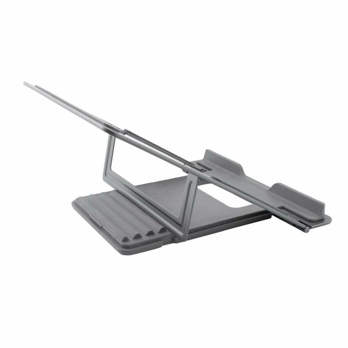 Coolbox Soporte Atril Portátil Hasta 17 Pulgadas, Aleación de Aluminio, Gris Espacial, 4 Posiciones Ajustables 3
