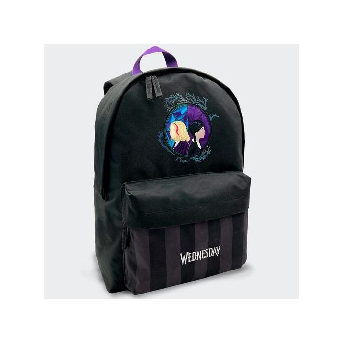 Toybags Mochila Americano Wednesday Miercoles Addams Y Enid Compartimento Portalaptop Toybags Mochila Americano Wednesday Miercoles Addams Y Enid Compartimento Portalaptop