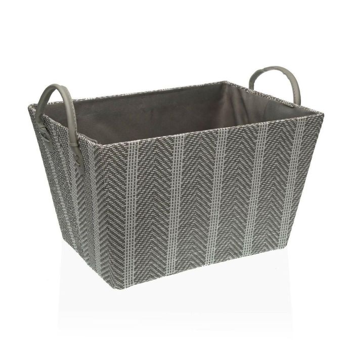 Cesta Multiusos Versa 26 x 22 x 36 cm Gris