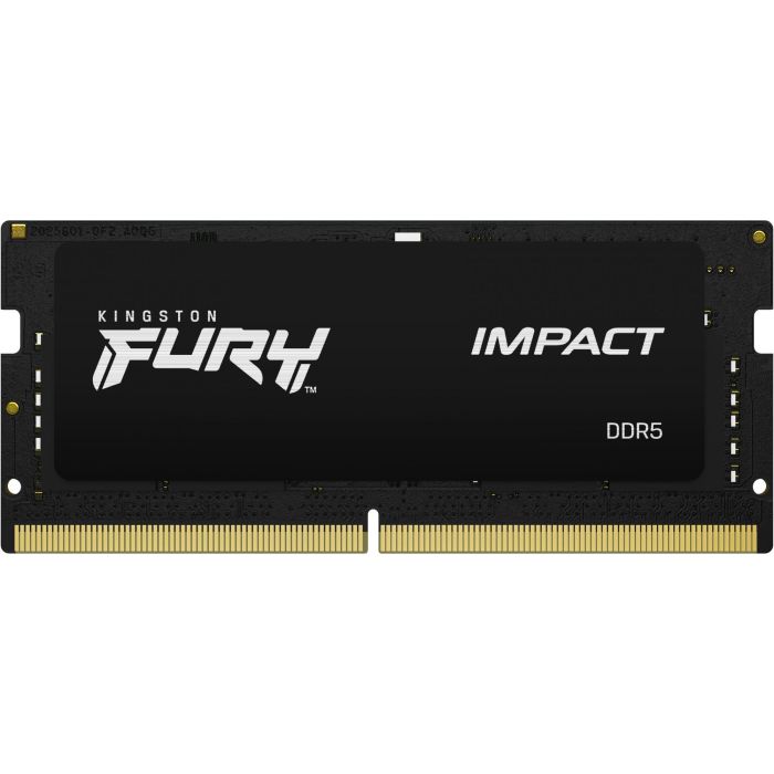 Kingston FURY Impact 16GB (2x8GB) DDR5 4800MT/s CL38 SODIMM para Portátil 0 Kingston FURY Impact 16GB (2x8GB) DDR5 4800MT/s CL38 SODIMM para Portátil 0