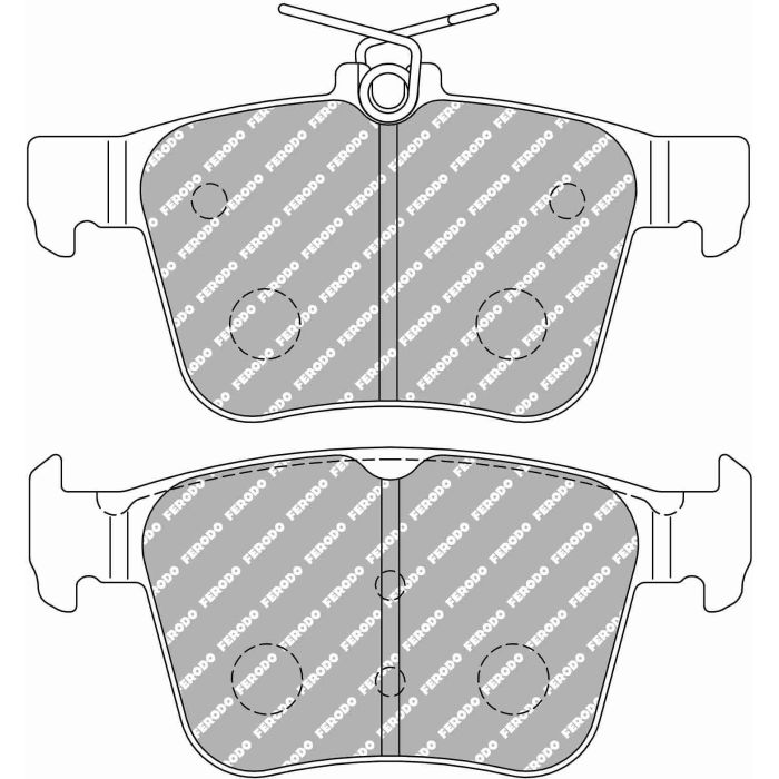 Ferodo Pastillas Freno DS2500 FCP4697H 1