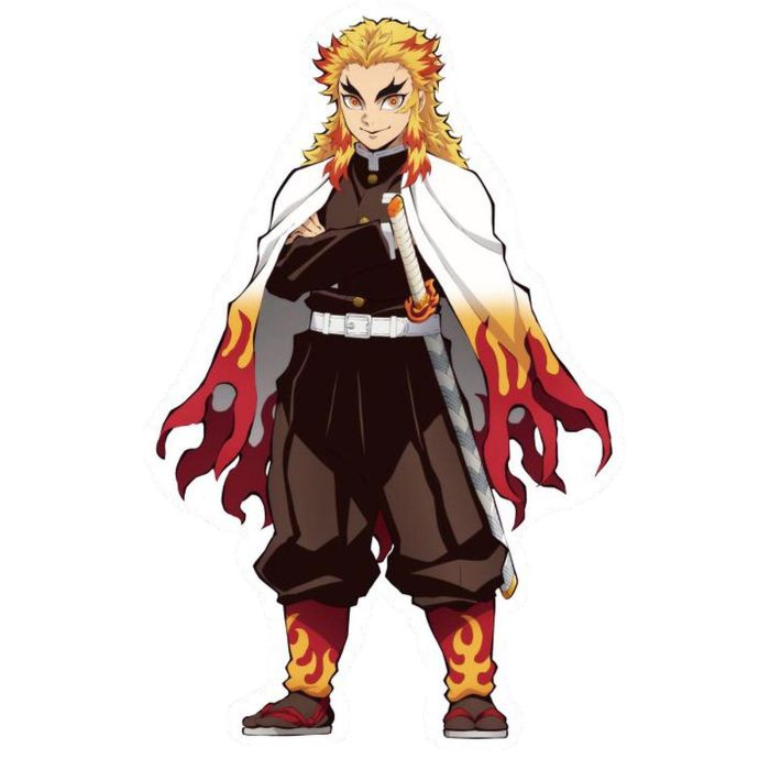 Teknofun Lámpara Neon Demon Slayer Kimetsu No Yaiba Rengoku 40 cm