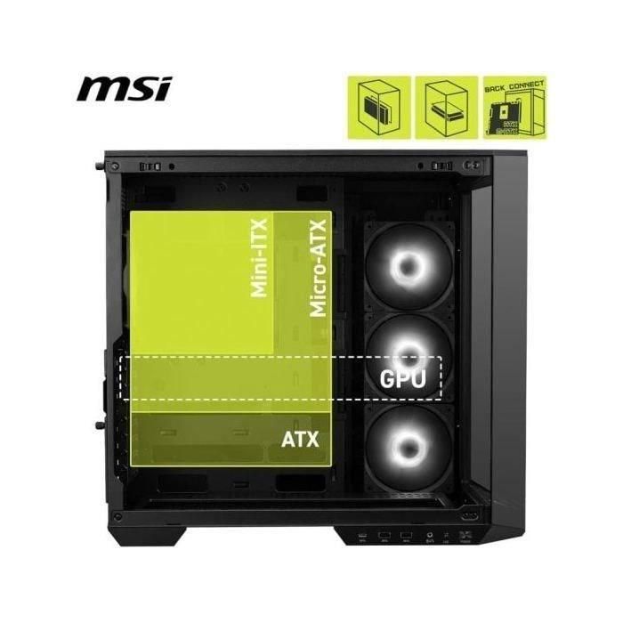 MSI 306-7G26R21-HH9 Caja de PC MAG PANO 100R PZ 3 MSI 306-7G26R21-HH9 Caja de PC MAG PANO 100R PZ 3