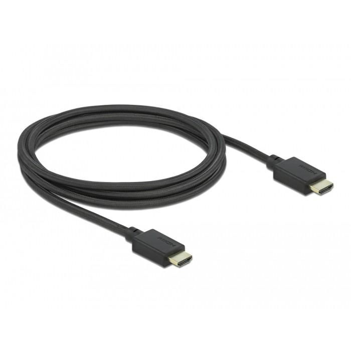 DELOCK High Speed HDMI Kabel 48 Gbps 8K 60 Hz 2m 1