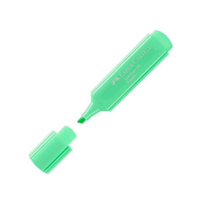 Faber Castell Marcador Textliner 1546 Pastel Verde Claro (10 Unidades) (10 Unidades)